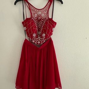 Homecoming dress two piece. Like new. Size 2 w 26